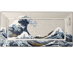 Goebel - Katsushika Hokusai | Schaal De Golf | Porselein - 24cm - met echt goud