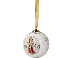 Goebel - Kerst | Kersthanger Engel Jaarlijkse bal 2025 | Porselein - 7cm
