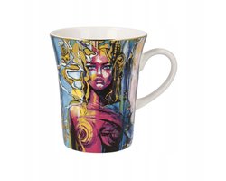 Goebel Lana Frey Freya Mok 400ml Porselein met Gouden Decoratie