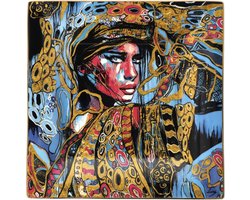 Goebel - Lana Frey | Schaal Aphrodite | Porselein - 16cm - met echt goud