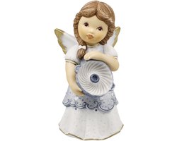 Goebel - Nina & Marco | Decoratief beeld Engel Kleine cake | Porselein - 10cm - 2025