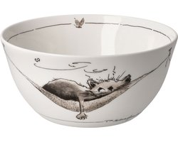 Goebel - Peter Schnellhardt | Kom Lunchpauze | Schaal - porselein - 15cm
