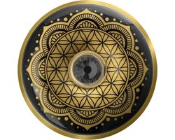 Goebel Quality:  Flower of Life Black  broche