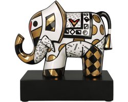 Goebel - Romero Britto | Decoratief beeld Golden Great India 2 | Porselein - 22cm - 2025