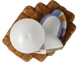 Goebel - Rosina Wachtmeister | Decoratief beeld met lamp Chiaro di Luna | Porselein - 18cm - 2024