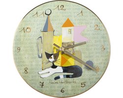 Goebel® - Rosina Wachtmeister | Klok "La storia di Serafino" | Kunst, katten