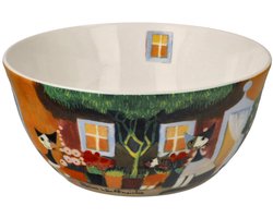 Goebel - Rosina Wachtmeister | Kom Una bellissima giornata | Schaal - 15cm - porselein - 2 stuks