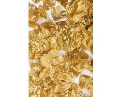 Goedkope goudkleurige Rozenblaadjes  288 stuks