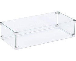 Gofire glasombouw rechthoek 61 x 33 | Voor inbouwbrander rechthoek 56 x 28