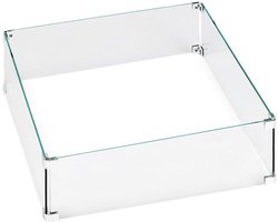 GoFire Glasombouw vierkant - 42,5 x 42,5cm