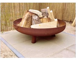 Gofire Lev vuurschaal cortenstaal 120 cm