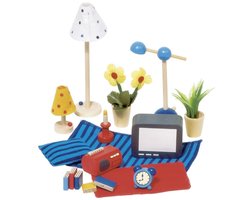 Goki Accessoires Woonkamer, 17dlg.