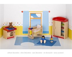 Goki Meubeltjes Poppenhuismeubeltjes Kinderkamer 12-delig