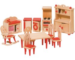 Goki Poppenhuis Meubeltjes Keuken