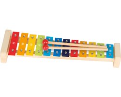 GOKI Speelgoedinstrument - Xylofoon - Spelend Leren - Hout - 3 Jaar
