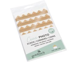 GOLDBUCH GOL-83084 Crea fotohoekjes GOUD 252 st