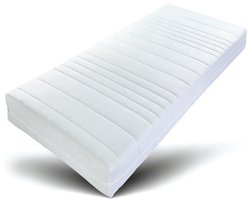 Golden Bedden - Koudschuim HR 45 - 60/120/10 Baby Matras - Ledikant matras met Anti-allergische Wasbare hoes.