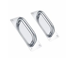 Golden crown - Aluminium kastafhandelingen - Meubelhandgrepen - Duurzaam en modern - Zilver - Ladehandgrepen - Geschikt voor kasten en meubels - Float