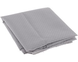 Golden crown - Antislip Stof - Rubber Behandeld - Grijs - Tapijt Ondergrond - Geschikt voor Meubels, Kussens en Doe-Het-Zelf Projecten