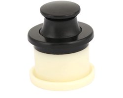 Golden crown - Lade knop - Kastknop - Hoogwaardige zinklegering - Zwart - Deurknop - Compact en sterk - Geschikt voor meubels - Zwart
