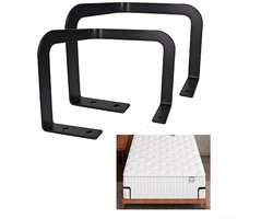 Golden crown - Matrasbeugel - Antislip Matrassysteem - Effectieve oplossing - 2 stuks - Stabilisator voor Bedframe - Geschikt voor Alle Matrassen - Meta...