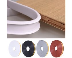 Golden crown - Meubelrand strip - U-vormig - Flexibele vouwbare randbescherming - Wit - Zelfklevende band - Veiligheid voor meubelen - Geschikt voor d