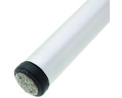 Golden crown - ronde buisinzetstukken - verschillende maten - beschermende viltpad - 22 mm - eindkappen stoppers - geschikt voor meubels