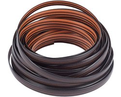 Golden crown - Rotan Weven - Reparatiemateriaal - Synthetisch - Koffie - Polyethyleen - Geschikt voor Meubels - 8 mm x 10 m