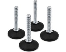 Golden crown - verstelschroef - afstelschroef - hoog draagvermogen - Ø 38 mm - M8 x 120 mm - perfect voor meubels - set van 4 stuks