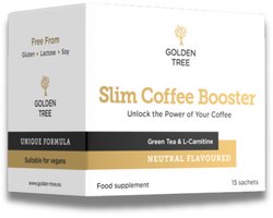 Golden Tree Coffee Booster - Energie ondersteuning - Stofwisseling ondersteuning - 15 zakjes