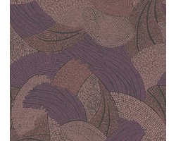 GOLF PATROON BEHANG | Grafisch - Rood - A.S. Création French Affair