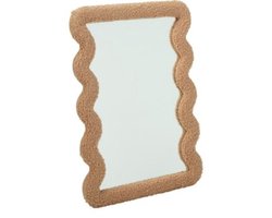 Golvende Spiegel Teddy - 30x40cm - Bruin