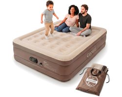 Gooala Cozy Luchtbed 2 Persoons - Luchtbed met ingebouwde Pomp - Extra hoog 200 x 150 x 45cm