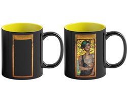 Good Loot Cyberpunk 2077 Game Art Chronicles Heat Change Mok / Beker Judy inspired by Gustav Klimt 450 ml Cups & Mok / Bekers