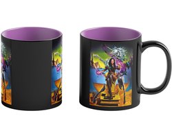 Good Loot The Witcher III: Wild Hunt Game Art Chronicles Heat Change Mok / Beker Yennefer inspired by Salvador Dali 450 ml Cups & Mok / Bekers