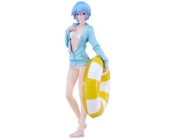 Good Smile Company Rebuild of Evangelion Pop Up Parade L PVC Statue Beach Queens: Rei Ayanami 22 cm Beeld