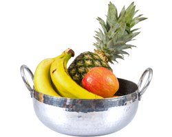 Good to Give Fruitschaal – Gerecycled Aluminium Fruitmand – Duurzame Decoratieve Schaal – Stijlvol Cadeau