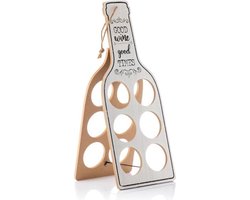 Good wine opvouwbaar houten wijnrek