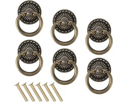 Goodivery ® Antieke Messing Ladeknoppen voor Klassieke Meubel Upgrades en Tijdloze Elegantie