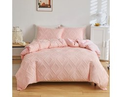 Goodivery ® Bohémien Stijl Beddengoedset met Zachte Microvezel en Geometrische Borduursels