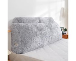 Goodivery ® Comfortabele Grote Driehoekige Rugsteun Kussen voor Lezen en Ontspannen in Bed
