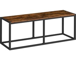 Goodivery - Eettafelbank - Banken voor eetkamer - Eetkamerbank - Keukenbank - Eetbank - Zwart - 120D x 30W x 46.5H