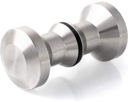 Goodivery ® Elegante en Functionele Dubbele Deurknop voor Badkamer Glazen Deuren