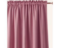 Goodivery ® Gezelligheid en Privacy Met Modern Roze Verduisterend Gordijn voor Woon- en Slaapkamer