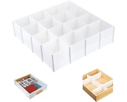 Goodivery ® Lade-indeling Set van 10 Stuks voor Flexibele en Georganiseerde Opbergruimte in Huis en Kantoor