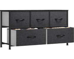 Goodivery - Ladekast - Ladenkast - Ladekasten - Opbergkast - Laden voor slaapkamer - Zwart - 30D x 100W x 55H