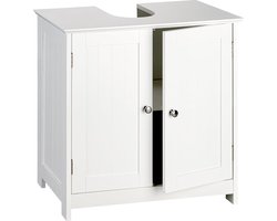 Goodivery ® Landelijke Stijl Wastafelmeubel met Veelzijdige Opslagruimte - 50 cm of 60 cm Breed