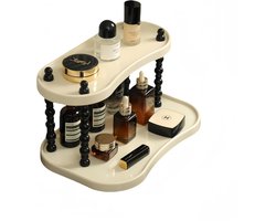 Goodivery ® Multifunctionele Organiser voor Make-Up en Parfum met Twee Niveaus voor Badkamer en Slaapkamer
