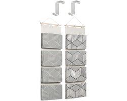 Goodivery® Opvouwbare hangorganizer met vier vakken voor elke ruimte in huis