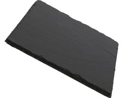 Goodivery ® Premium leistenen planken | Zwarte stenen borden voor snacks | Sushischalen en deksels | moderne stijl | slijtvast | Ideaal voor elk evenement | 20x20x0,8cm
